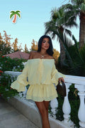Yellow Darcie Mini Dress